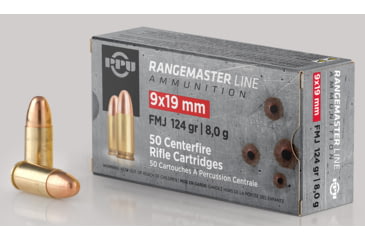 Image of PPU PPRM9 9X19 124 FMJ RNGMSTR 50/20