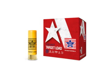 Image of PPU Stars &amp; Stripes Target Load Shotshell 20 Ga, 2 3/4'', 7/8 oz, #7.5, 1200 fps, 25 Rnd, CT82475