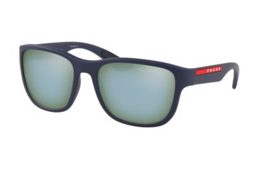 Image of Prada ACTIVE PS01US Sunglasses TFY740-59 - , Polar Green Mirror Silver Lenses