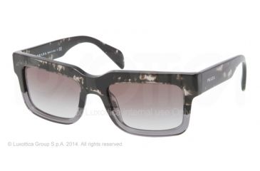 Image of Prada CAST PR01QS Bifocal Prescription Sunglasses PR01QS-DG70A7-52 - Lens Diameter 52 mm, Frame Color Spotted Black On Grey