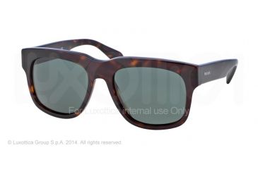 Image of Prada CAST PR14QS Bifocal Prescription Sunglasses PR14QS-2AU3O1-55 - Lens Diameter 55 mm, Frame Color Havana