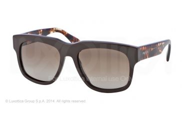 Image of Prada CAST PR14QS Bifocal Prescription Sunglasses PR14QS-DHO1X1-55 - Lens Diameter 55 mm, Frame Color Brown