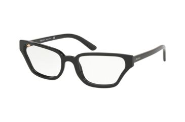 Image of Prada CATWALK PR04XVF Progressive Prescription Eyeglasses, 54mm, Black, PR04XVF-1AB1O1-54-PRO