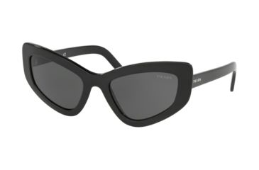 Image of Prada CATWALK PR11VS Sunglasses 1AB5S0-55 - , Grey Lenses