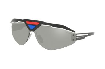 Image of Prada CATWALK PR69VS Sunglasses 4602B0-42 - , Light Grey Mirror Silver Lenses