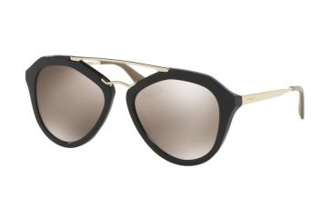 Image of Prada CINEMA' PR12QS Single Vision Prescription Sunglasses PR12QS-1AB1C0-54 - Lens Diameter 54 mm, Frame Color Black