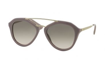 Image of Prada CINEMA' PR12QS Single Vision Prescription Sunglasses PR12QS-TKP4K0-54 - Lens Diameter 54 mm, Frame Color Opal Pink/Matte Pink