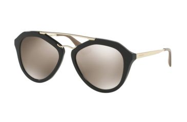 Image of Prada CINEMA PR12QSA Single Vision Prescription Sunglasses PR12QSA-1AB1C0-54 - Lens Diameter 54 mm, Frame Color Black