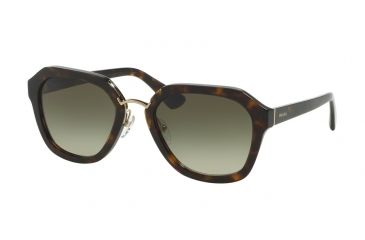 Image of Prada CINEMA' PR25RS Progressive Prescription Sunglasses PR25RS-2AU4M1-55 - Lens Diameter 55 mm, Frame Color Havana