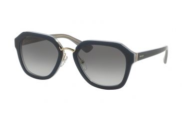 Image of Prada CINEMA' PR25RS Progressive Prescription Sunglasses PR25RS-UEE3E2-55 - Lens Diameter 55 mm, Frame Color Opal Grey/azure/opal Grey