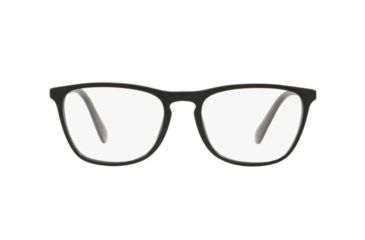 Image of Prada CONCEPTUAL PR08VVF Progressive Prescription Eyeglasses 1BO1O1-55 - Matte Black