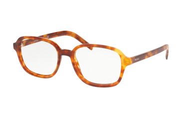 Image of Prada CONCEPTUAL PR08XV Bifocal Prescription Eyeglasses, 52mm, Light Havana, PR08XV-4BW1O1-52-BI
