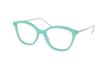 Image of Prada CONCEPTUAL PR11VV Eyeglass Frames 3131O1-51 - Opal Green
