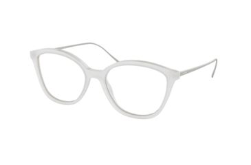 Image of Prada CONCEPTUAL PR11VV Eyeglass Frames 3171O1-51 - Opal Transparent