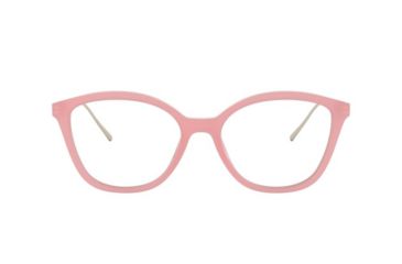 Image of Prada CONCEPTUAL PR11VVF Progressive Prescription Eyeglasses 3101O1-53 - Opal Pink