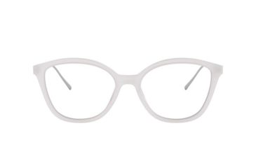 Image of Prada CONCEPTUAL PR11VVF Progressive Prescription Eyeglasses 3171O1-53 - Opal Transparent