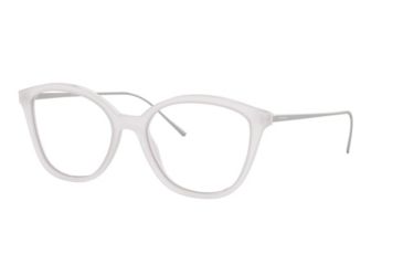 Image of Prada CONCEPTUAL PR11VVF Progressive Prescription Eyeglasses 3171O1-53 - Opal Transparent
