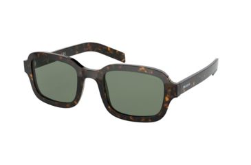 Image of Prada PR11XSF Sunglasses 2AU728-51 - , Green Lenses