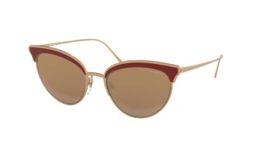 Image of Prada CONCEPTUAL PR60VS Sunglasses 400408-54 - , Brown Mirr Silver Int Violet Lenses