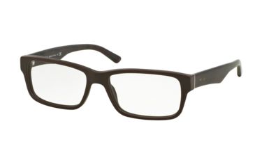 Image of Prada Eyeglass Frames PR16MV TV61O1-55 - Matte Brushed Brown Frame