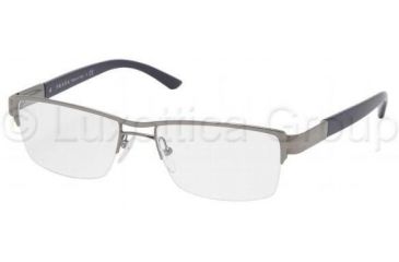Image of Prada Eyeglasses PR74LV with Rx Prescription Lenses 5AV1O1-5117 - Gunmetal 
