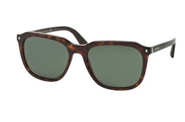 Image of Prada JOURNAL PR02RS Bifocal Prescription Sunglasses PR02RS-2AU3O1-57 - Lens Diameter 57 mm, Frame Color Havana