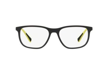 Image of Prada LIFESTYLE PS05LV Bifocal Prescription Eyeglasses, 53mm, Black Rubber, PS05LV-2491O1-53-BI