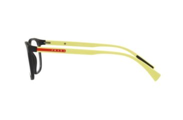 Image of Prada LIFESTYLE PS05LV Bifocal Prescription Eyeglasses, 53mm, Black Rubber, PS05LV-2491O1-53-BI