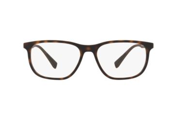 Image of Prada LIFESTYLE PS05LV Bifocal Prescription Eyeglasses, 53mm, Havana Rubber, PS05LV-U611O1-53-BI