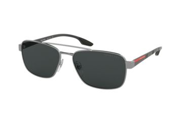 Image of Prada LIFESTYLE PS51US Bifocal Prescription Sunglasses, 59mm, Gunmetal, PS51US-5AV5Z1-59-BI