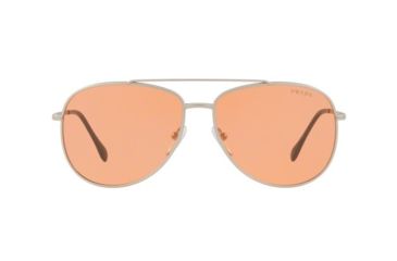 Image of Prada LIFESTYLE PS55US Bifocal Prescription Sunglasses, 57mm, Silver Rubber, PS55US-QFP291-57-BI
