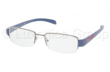 Image of Prada Linea Rosa Eyeglasses PS55AV with Rx Prescription Lenses GW71O1-5117 -