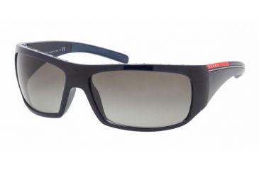 Image of Prada Linea Rosa PS01LS SV Prescription Sunglasses - Blue Frame / 65 mm Prescription Lenses, 0AL3M1-6515