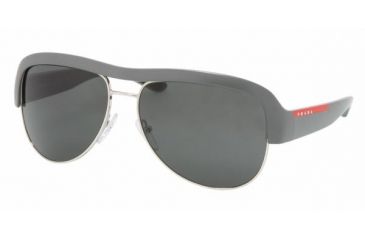 Image of Prada Linea Rosa PS04LS SV Prescription Sunglasses - Silver Frame / 59 mm Prescription Lenses, GZN1A1-5914