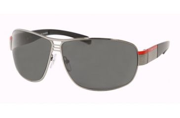 Image of Prada Linea Rosa PS 50HS Sunglasses Styles - Gunmetal Frame / Polarized Gray Lenses, 5AV5Z1-6809