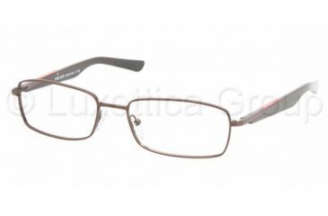 Image of Prada Linea Rosa PS52BV Bifocal Eyeglasses - Brown Demo Lens Frame / 52 mm Prescription Lenses, 9AN1O1-5217