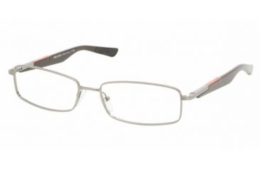 Image of Prada Linea Rosa PS54BV Progressive Eyeglasses - Gunmetal Demo Lens Frame / 52 mm Prescription Lenses, 5AV1O1-5216