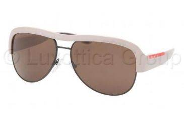 Image of Prada Linea Rosa PS04LS SV Prescription Sunglasses - Black Brown Frame w/ 59 mm Diameter Lenses, GWZ8C1-5914