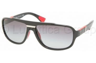 Image of Prada Linea Rossa PS04MS Sunglasses 1AB3M1-6314 - Black Gray Gradient