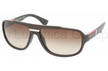 Image of Prada Linea Rossa PS04MS Sunglasses BRR6S1-6314 - Brown Demi Shiny Brown Gradient