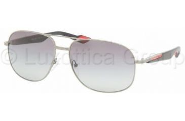 Image of Prada PS50MS Bifocal Prescription Sunglasses PS50MS-5AV3M1-6115 - Frame Color Gunmetal, Lens Diameter 61 mm
