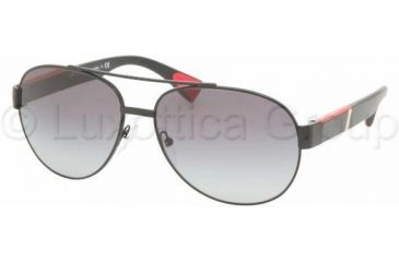 Image of Prada Linea Rossa PS52MS Sunglasses 1BO3M1-6015 - Demi-shiny Black Gray Gradient