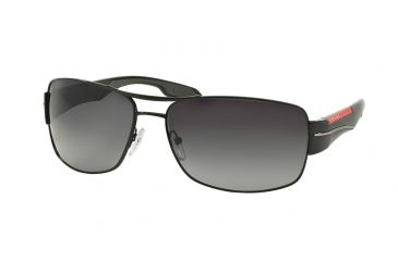Image of Prada PS53NS Progressive Prescription Sunglasses PS53NS-7AX5W1-65 - Lens Diameter 65 mm, Frame Color Black