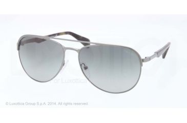 Image of Prada MINIMAL CONCEPT PR51QS Progressive Prescription Sunglasses PR51QS-LAI2D0-59 - Lens Diameter 59 mm, Frame Color Brushed Gunmetal Demi Shiny