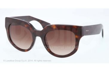 Image of Prada POEME PR07QS Bifocal Prescription Sunglasses PR07QS-2AU6S1-51 - Lens Diameter 51 mm, Frame Color Havana