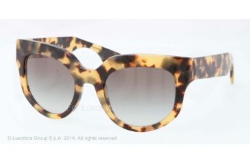 Image of Prada POEME PR07QS Bifocal Prescription Sunglasses PR07QS-7S00A7-51 - Lens Diameter 51 mm, Frame Color Medium Havana