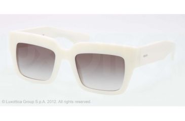 Image of Prada POEME PR28PS Single Vision Prescription Sunglasses PR28PS-7S30A7-51 - Lens Diameter 51 mm, Lens Diameter 51 mm, Frame Color Ivory