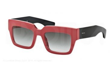 Image of Prada POEME PR28PS Single Vision Prescription Sunglasses PR28PS-SMN0A7-51 - Lens Diameter 51 mm, Frame Color Red