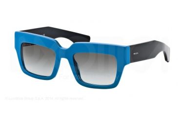 Image of Prada POEME PR28PS Single Vision Prescription Sunglasses PR28PS-SMO0A7-51 - Lens Diameter 51 mm, Frame Color Blue