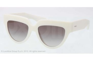 Image of Prada POEME PR29PS Single Vision Prescription Sunglasses PR29PS-7S30A7-52 - Lens Diameter 52 mm, Lens Diameter 52 mm, Frame Color Ivory